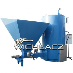 Парогенератор твердотопливный Wichlacz WP R 200 кВт/250 кг пара (с автоматической подачей)
