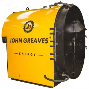 Котел на соломі John Greaves КПС-400 кВт